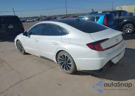 2020 Hyundai Sonata Sel Plus z USA, uszkodzony, nr VIN 5NPEJ4J22LH052876